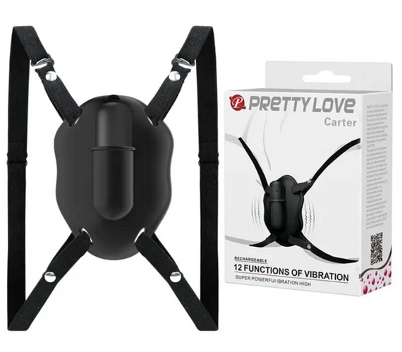 Стимулятор клітора Prety Love "Carter" 12 режимів вібрації Sex Aura