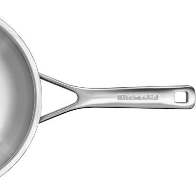 Сковорода KitchenAid Wok MSS 28 см 3,5 л з кришкою (CC003254-001) | Зображення 1