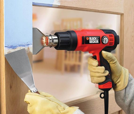 Пістолет гарячого повітря - фен мережевий BLACK+DECKER KX2200K | Зображення 2