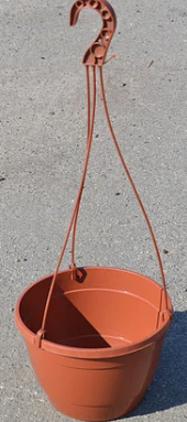 Горщик для квітів підвісний Д=200 31, теракотовий