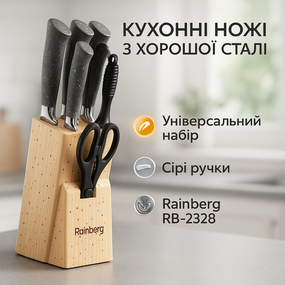 Набір кухонних ножів для кухарів, Кухонний набір ножів для нарізання, Ексклюзивні кухонні ножі VD-32