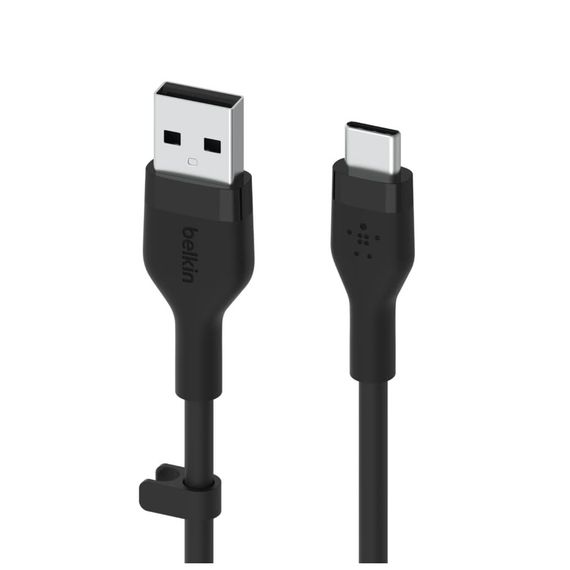 Дата кабель USB 2.0 AM to Type-C 3.0m 15W Black Belkin (CAB008BT3MBK) | Зображення 8