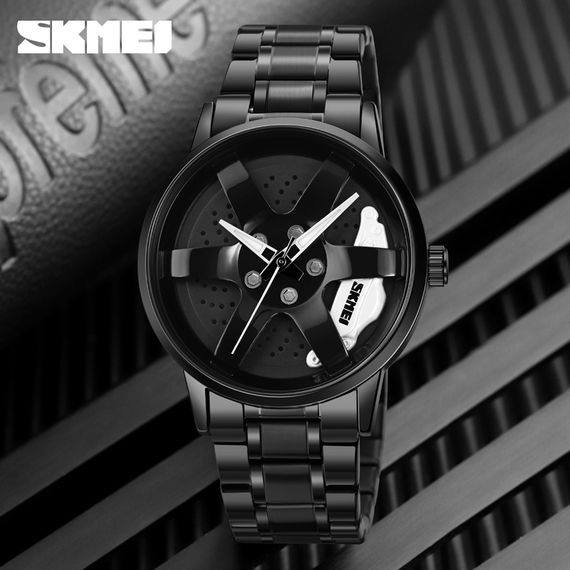 Чоловічий годинник Skmei 1824BK Black | Зображення 3