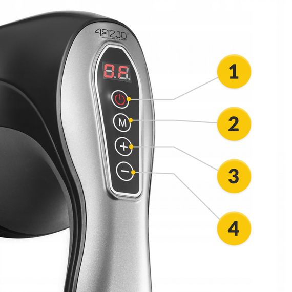 Антицелюлітний ручний масажер для тіла 4FIZJO Body Shaping 4 в 1 4FJ0558 Black (P-5907739319128) | Зображення 3