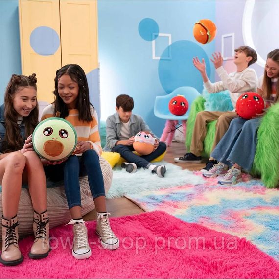 Игровой набор серии «Little Foodies» W2 - Клубника Biggies BIG002-ST надувная игрушка, насос 22см | Зображення 2