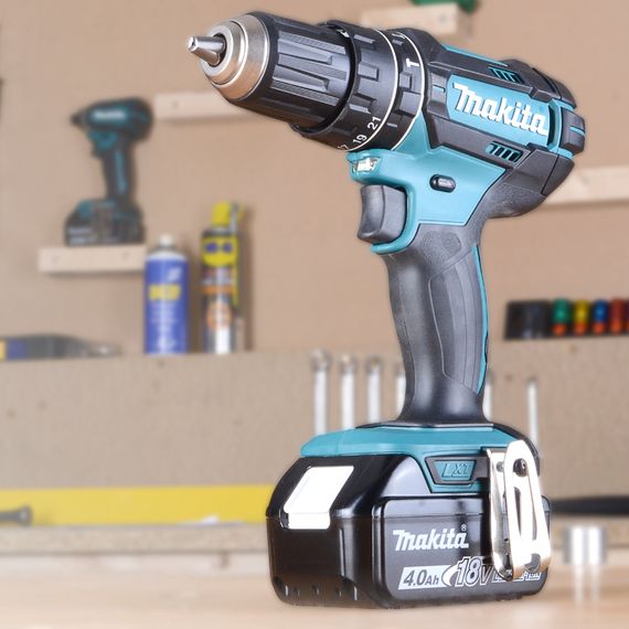 Шурупокрут з ударом акумуляторний Makita DHP482Z (62 Нм, 1.5-13 мм, LXT, без акумуляторів та зарядного пристрою) | Зображення 7