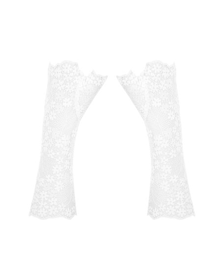 Перчатки Obsessive Heavenlly Белый One Size | Зображення 2