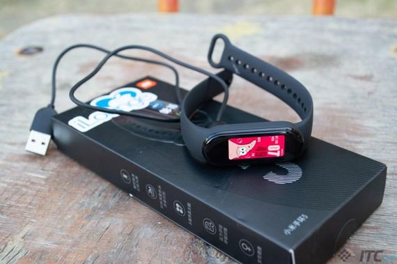 Фітнес браслет Xiaomi Mi Band M5 Смарт годинник для спорту | Зображення 2
