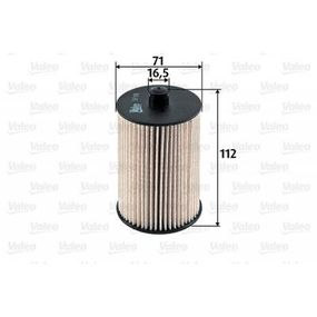 Фильтр топливный Valeo 587930