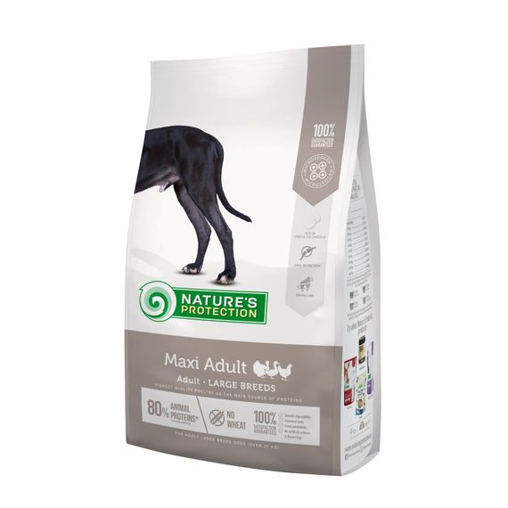 Nature's Protection Maxi Adult Large Breeds Сухий корм для собак 4 кг