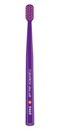 Зубна щітка Curaprox CS 5460 "Ultra Soft", d 0,10 мм. Фіолетовий з рожевим (ViP)