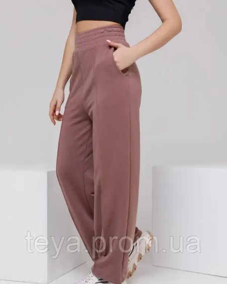 Спортивные штаны цвет коричневый размеры M, XL, S, L FI_002663 | Зображення 1