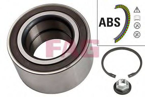Підшипник маточини FORD KUGA передн. міст (Вир-во FAG) FAG 713678950 на FORD KUGA I