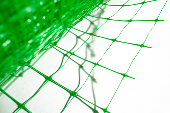 Сітка 30*35 пташка 1*50 метрів пластикова  огороджувальна сітка для паркану | Зображення 3