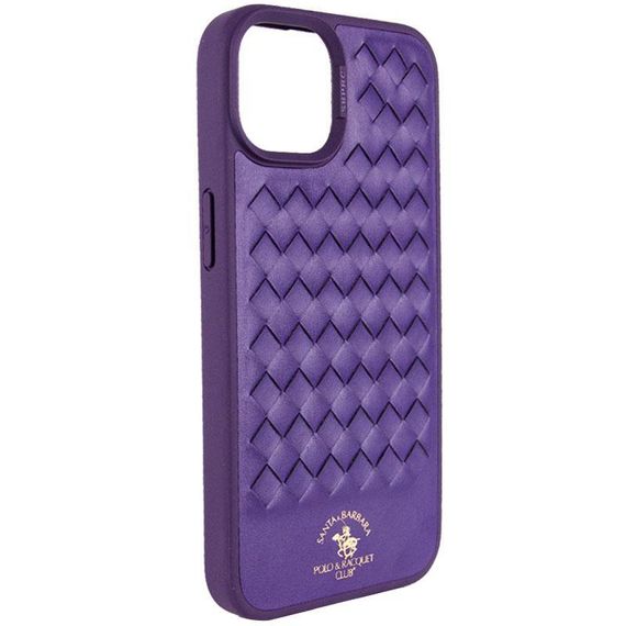 Шкіряний чохол Polo Santa Barbara для Apple iPhone 14 (6.1") Purple | Зображення 2