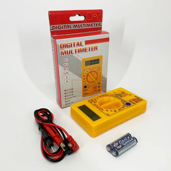 Мультиметр HAOYUE DT830D yellow | Зображення 5