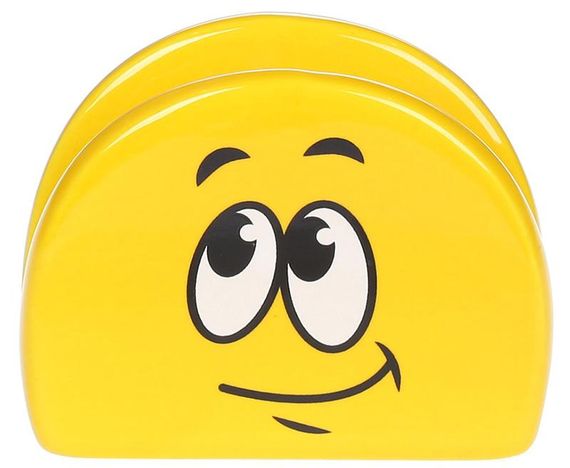 Серветниця "Funny Smile" керамічна 10.7х5х8.4см