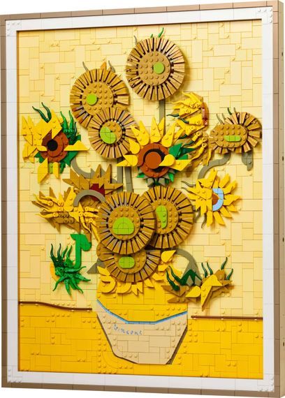 Конструктор LEGO ART Vincent van Gogh — Подсолнухи 31215 | Зображення 3