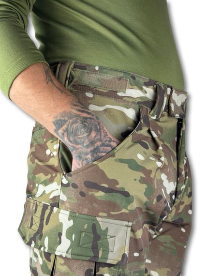Тактичні штани Softshell "Яструб" Мультикам, Розмір 52/4 | Зображення 5