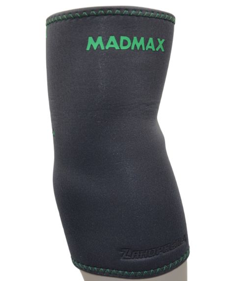 Налокітник MadMax MFA-293 Zahoprene Elbow Support Dark Grey/Green (1шт.) S | Зображення 2