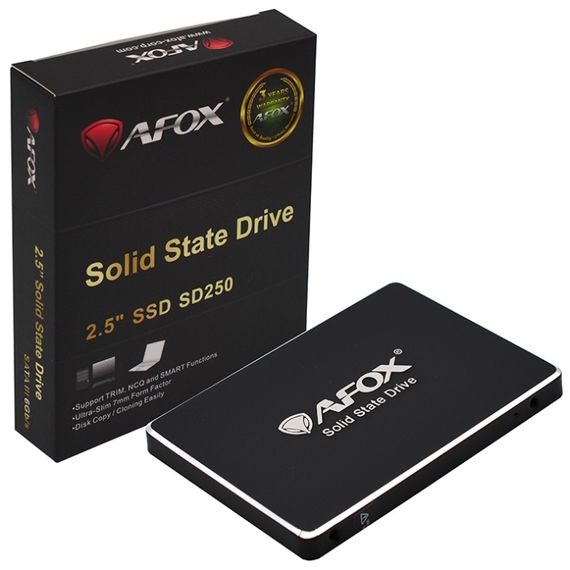 SSD 1Tb AFox SATA III 2.5" 3D TLC, Retail | Зображення 5