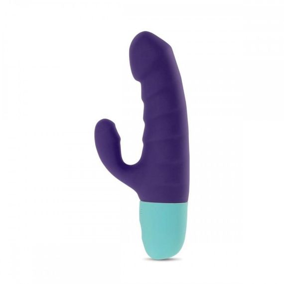 Вібратор-кролик Curl-up Girl Power фіолетовий sexstyle | Зображення 1