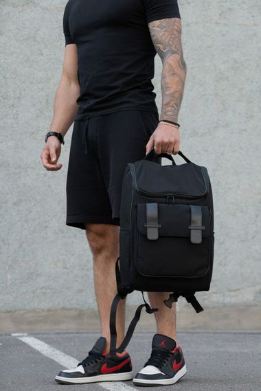 Міський молодіжний рюкзак Without ELIOT нейлон для ноутбука Black