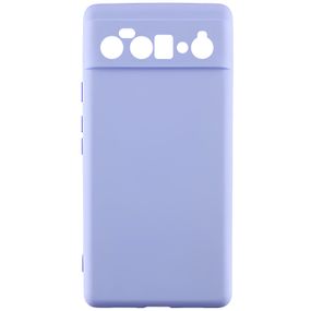 Чохол TPU GETMAN Liquid Silk Full Camera для Motorola Edge 60 Fusion Бузковий / Light purple