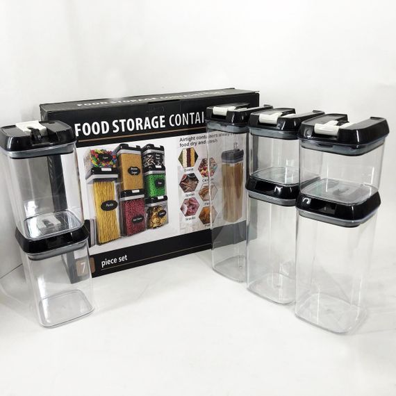 Столові набори спецій на підставці FOOD Storage Container Set, Підставка для спецій на стіл YG-90 | Зображення 3