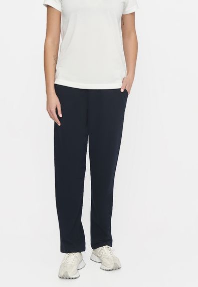 Штани для жінок прямі темно-сині, XL