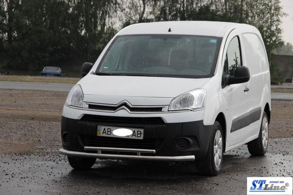 Передній захист ST016 (нерж.) 51/42 мм для Citroen Berlingo 2008-2018 рр | Зображення 1