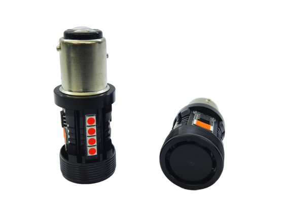 Комплект світлодіодних ламп StarLight LED SL-CB7 CANBUS PR21/5W BAY15D RED 12V | Зображення 1