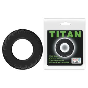 Ерекційне кільце - Titan Cock Ring Green
