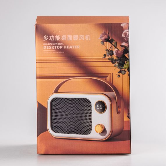 Тепловентилятор SmartX 1200W обогреватель электрический  Белый HPAQL039W | Зображення 3