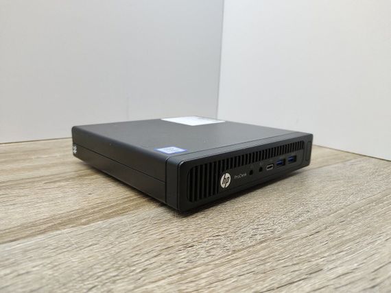 Неттоп HP ProDesk 600 G2 Desktop Mini USFF / Intel Core i5-6500T (4 ядра по 2.5 - 3.1 GHz) / 8 GB DDR4 / 240 GB SSD / Intel UHD Graphics 530 / Блок живлення б/в | Зображення 2