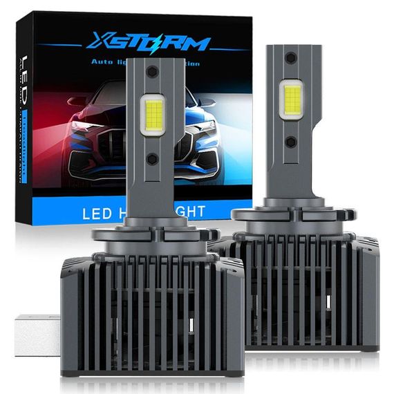Комплект (2 штуки ) світлодіодних ламп XSTORM D1S LED – 160W, 30 000 LM, 6500K, 12V Canbus, Білий Колір