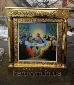 Риза на престол із чеканкою, 1х1м