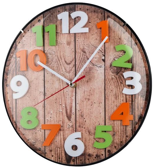 Годинник настінний Technoline WT7435 Wood Brown (WT7435) (DAS301308) | Зображення 1