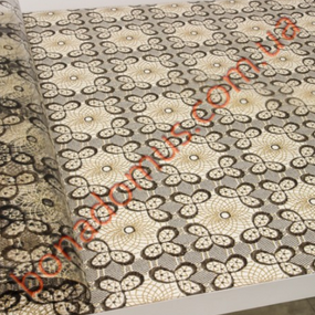 Клейонка кухонна 0,8мм*0,8м*20м силікон лазерна 6072 Bona Domus