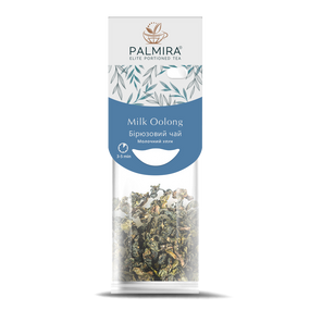 Бирюзовый чай Palmira "Молочный оолонг (улун)" (Milk Oolong) - 10 шт.