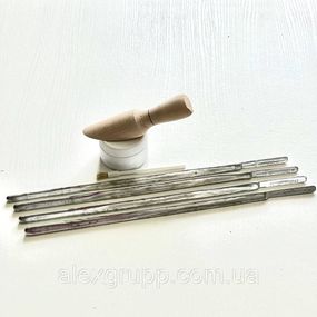 Набір для лудіння Wurth (Паста 100g и 1кг олова S-Pb60Sn40, лопатка)