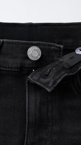Підліткові теплі джинси для хлопчика Zara 164 см Чорні (26021701F) | Зображення 2