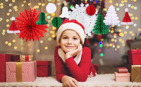 Багаторазові різдвяні прикраси — набір різдвяних прикрас з 16 штук | Зображення 2