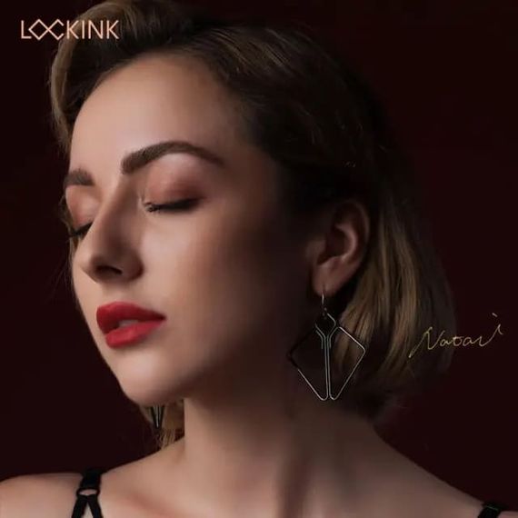 Затискачі для сосків з важкою підвіскою LOCKINK Nipple Clamps with Heavy Pendant Сірий | Зображення 9
