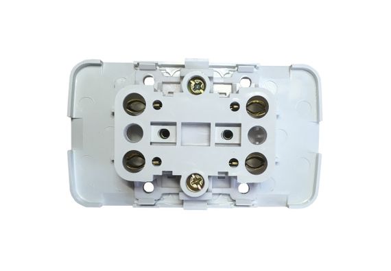 Розетка зовнішньої установки 2-а б/з біла IP20 Lemur Ny95000983 | Зображення 3