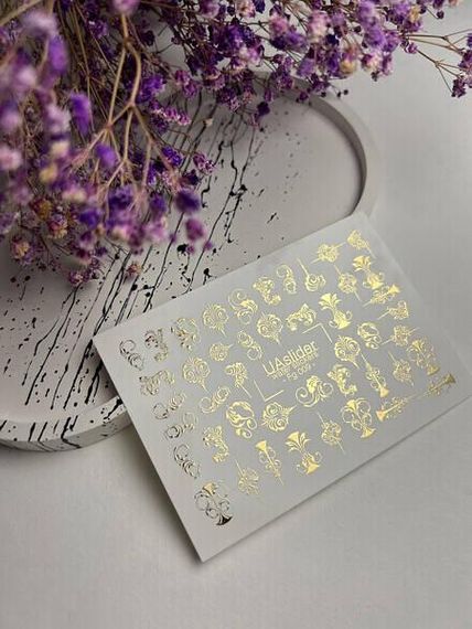 Фольгированый слайдер UAslider FG 009 на водяной основе (7x10см) | Зображення 7