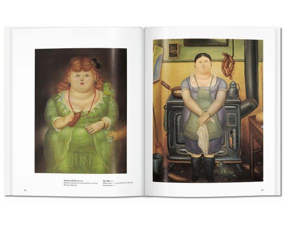 Книги про сучасне мистецтво живопису Фернандо Ботеро Botero. Mariana Hanstein, Taschen книга про художників | Зображення 5