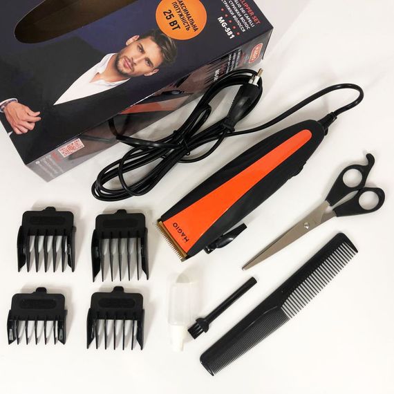 Машинка для стрижки MAGIO МG-581 титан | Машинка для стрижки волосся домашня, Машинка для WV-649 стрижки голови