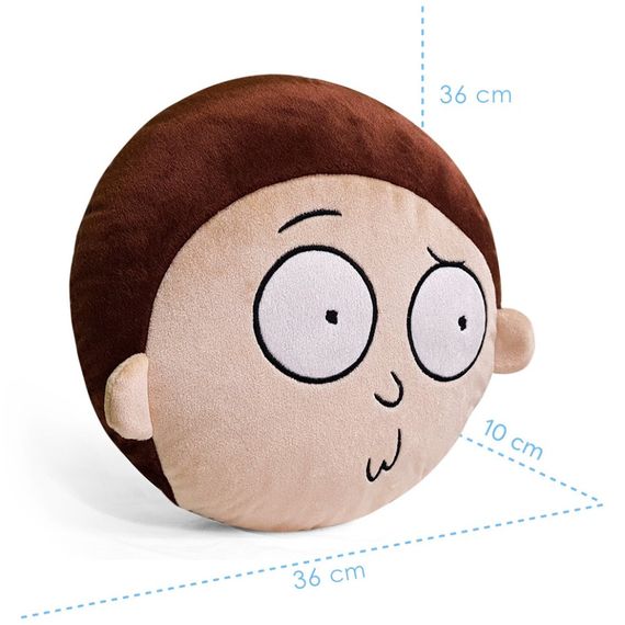 Декоративна подушка обличчя Морті "Rick and Morty" FRMMORPIL22GN002 | Зображення 2