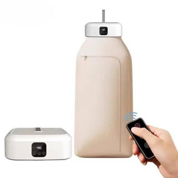 Сушарка для білизни та одягу електрична портативна GYJ-002 Підвісна з пультом, таймером та чохлом